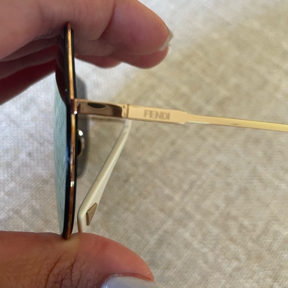 Rose Gold FENDI Sunglasses - Picture 6 of 12